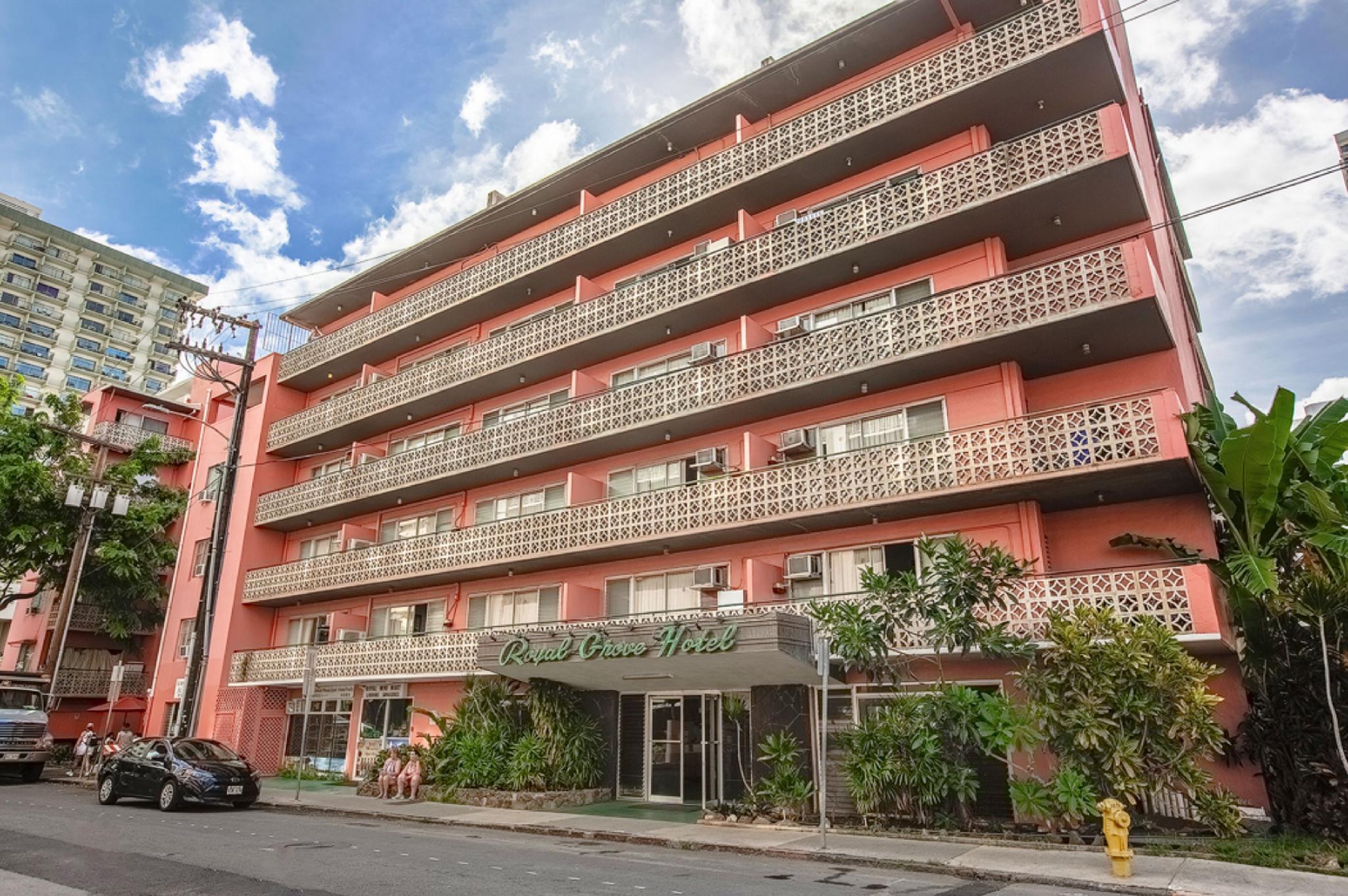 Royal Grove Waikiki Hotel Honolulu Exterior foto